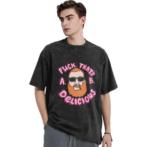 Action Bronson Shirt Unisex Novelty Graphic T-Shirt Vintage Distressed Harajuku Shirts Tops