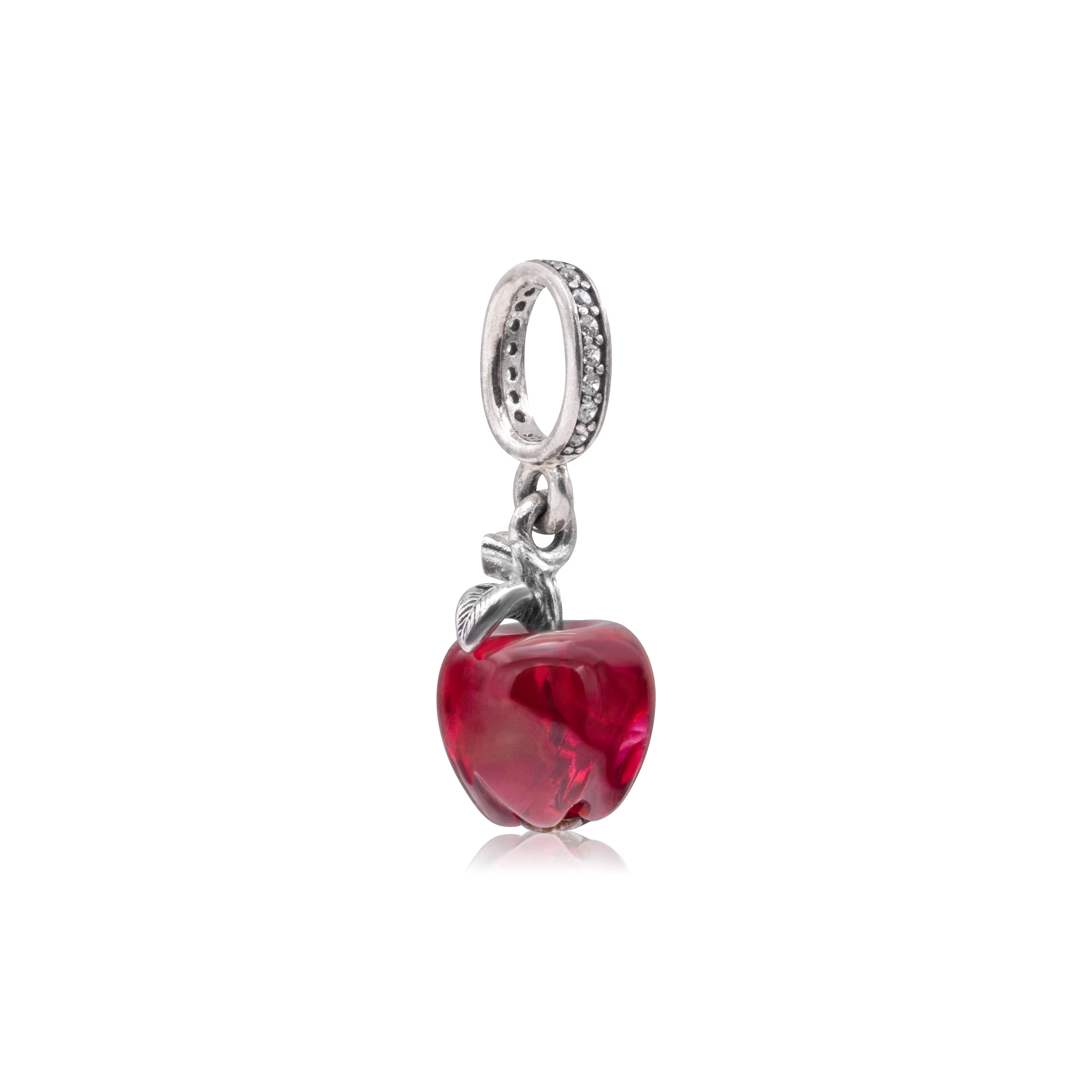 Pandora Murano Glass Red Apple Dangle Charm 799534C01