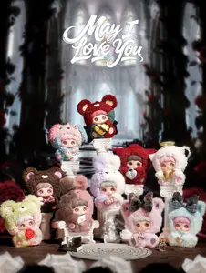 Maymei May I Love You Hangable Blind Box Plush Doll – Soft Vinyl Collectible Mystery Toy, Cute Squishy Stuffed Figure, Surprise Gift