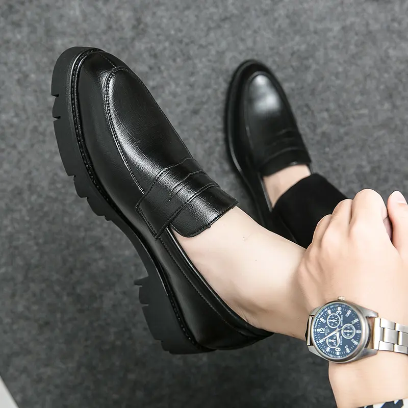 Sandu 5862 Black [with an internal heigh