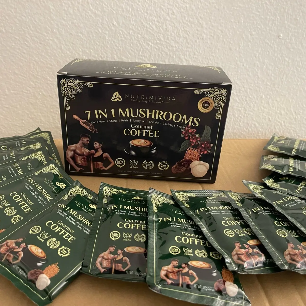 7 in 1 Mushrooms Coffee - Delicious Beverage 7 in 1 Mushrooms Coffee - Delicious Beverage