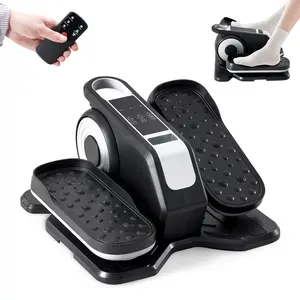 Under-Desk Elliptical Machine–Compact & Quiet Mini Pedal Exerciser with Adjustable Speed, LED Display, Portable Fitness Solution for Home or Office Workouts