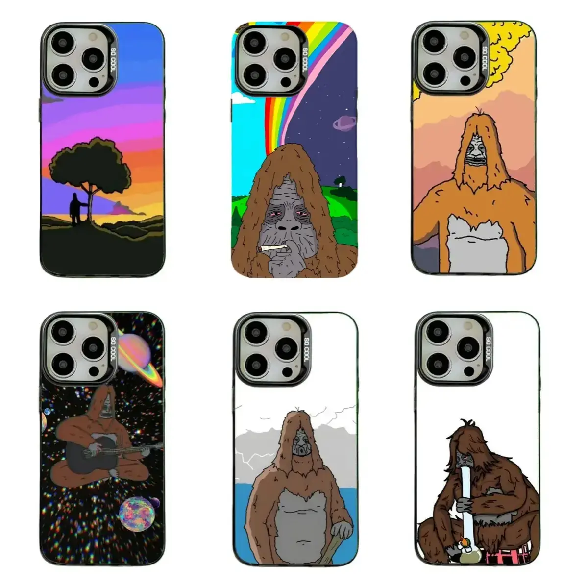 Sassy the Sasquatch Phone Case Compatible for iPhone 17 16 15 14 13 12 11 and for Samsung S22-S25 Perfect Gift for Her Him