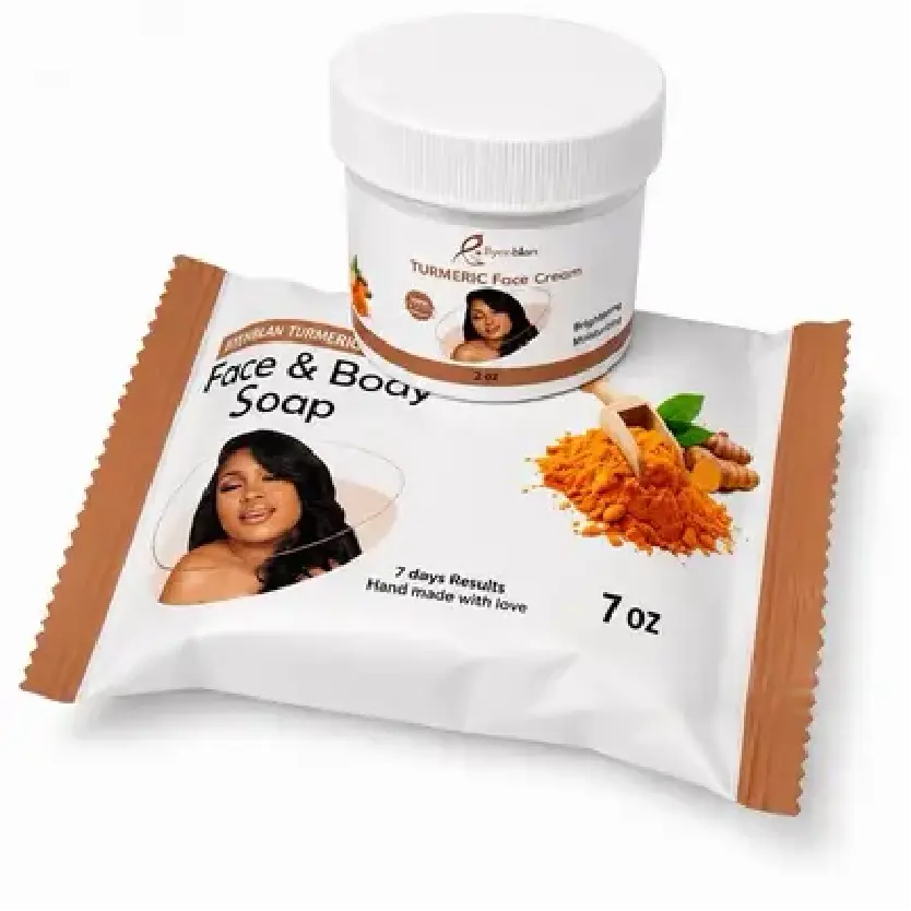Tumeric Mini  set Byen Blan 1Face Cream 20z and 1 soap