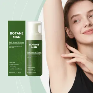 AMZ Soothing Hair Removal Mousse Body Hair Remover - Gentle Formula For Sensitive Skin No Irritation