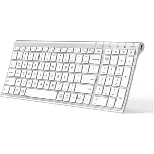BK10  Keyboard, Universal  5.1  Keyboard with Number Pad,  Design, Multi-Device Compatibility,  Connection for , iPad, , Android, Windows