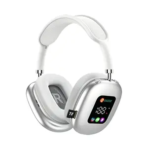 MAX600 High-End Over-Ear Bluetooth Headphones - Detachable Magnetic Earcups, Ultra Hi-Fi Stereo Sound, Comfort Full-Design, With Protective Case & Type-C Charging Cable