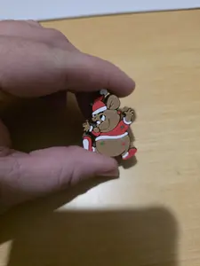Christmas Mouse straw topper
