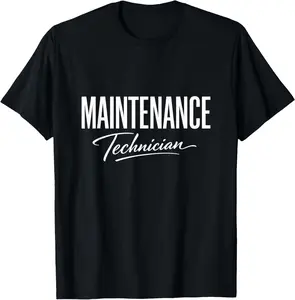 Maintenance Technician Proud Skilled Worker Minimalist T-Shirt