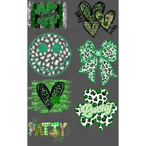 LUCKY (5) PREMADE GANGSHEET - 22X36 DTF TRANSFERS - DIRECT TO FILM