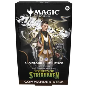 Magic: The Gathering - Secrets of Strixhaven Silverquill Influence Commander Deck