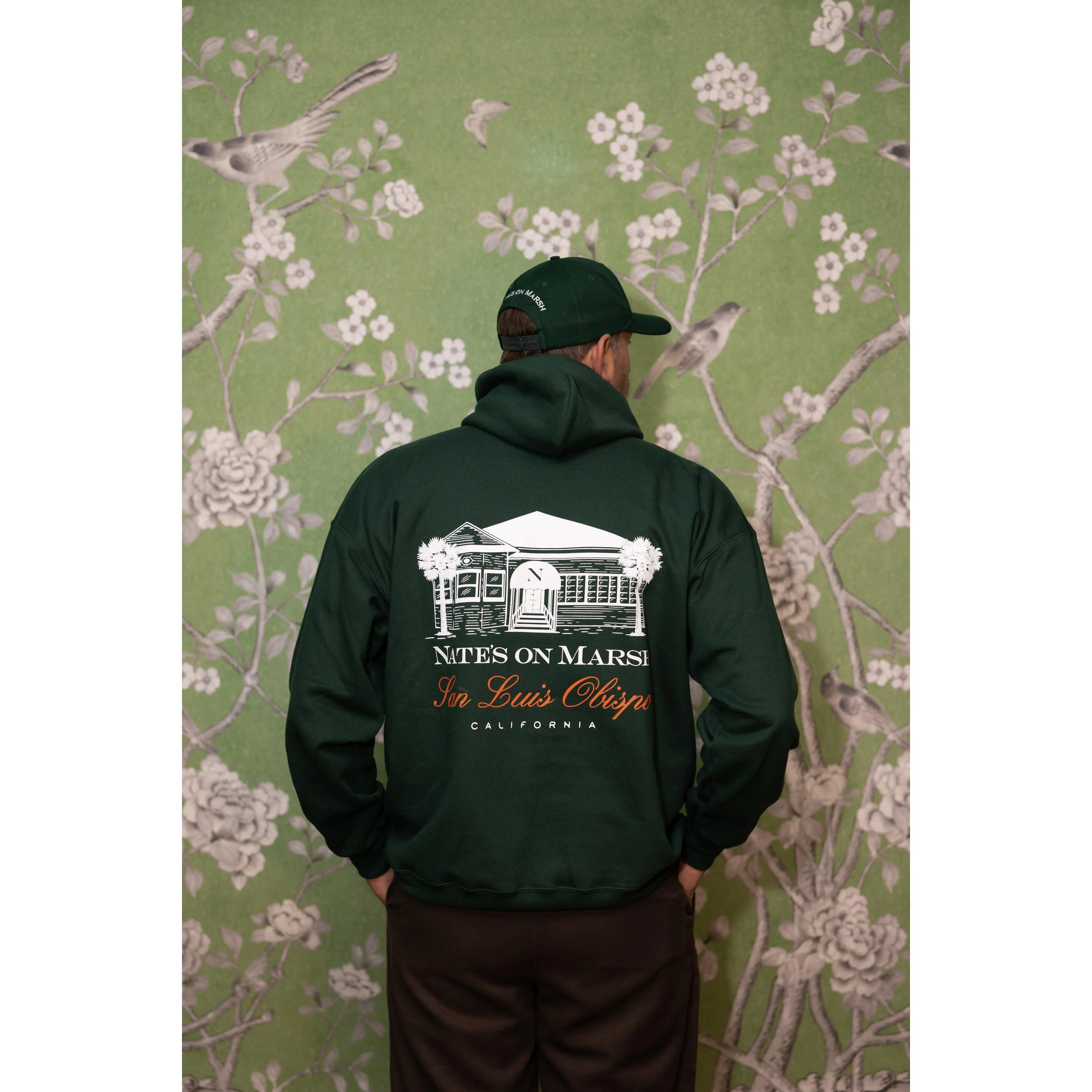 Bungalow Hoodie - Forest Green