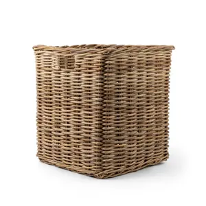 Rattan Square Kubu Storage Baskets