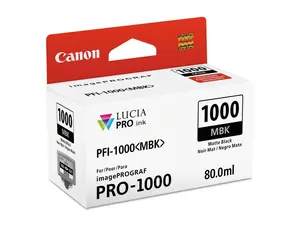 Canon PFI-1000 MBK Matte Black LUCIA PRO ink for imagePROGRAF PRO-1000 #0545C002