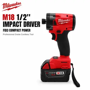 Milwaukee M18 FID3 Cordless High-Torque Portable Hand Tool - 300Nm Torque for Screw Removal, Cordless Tool (Box Included)