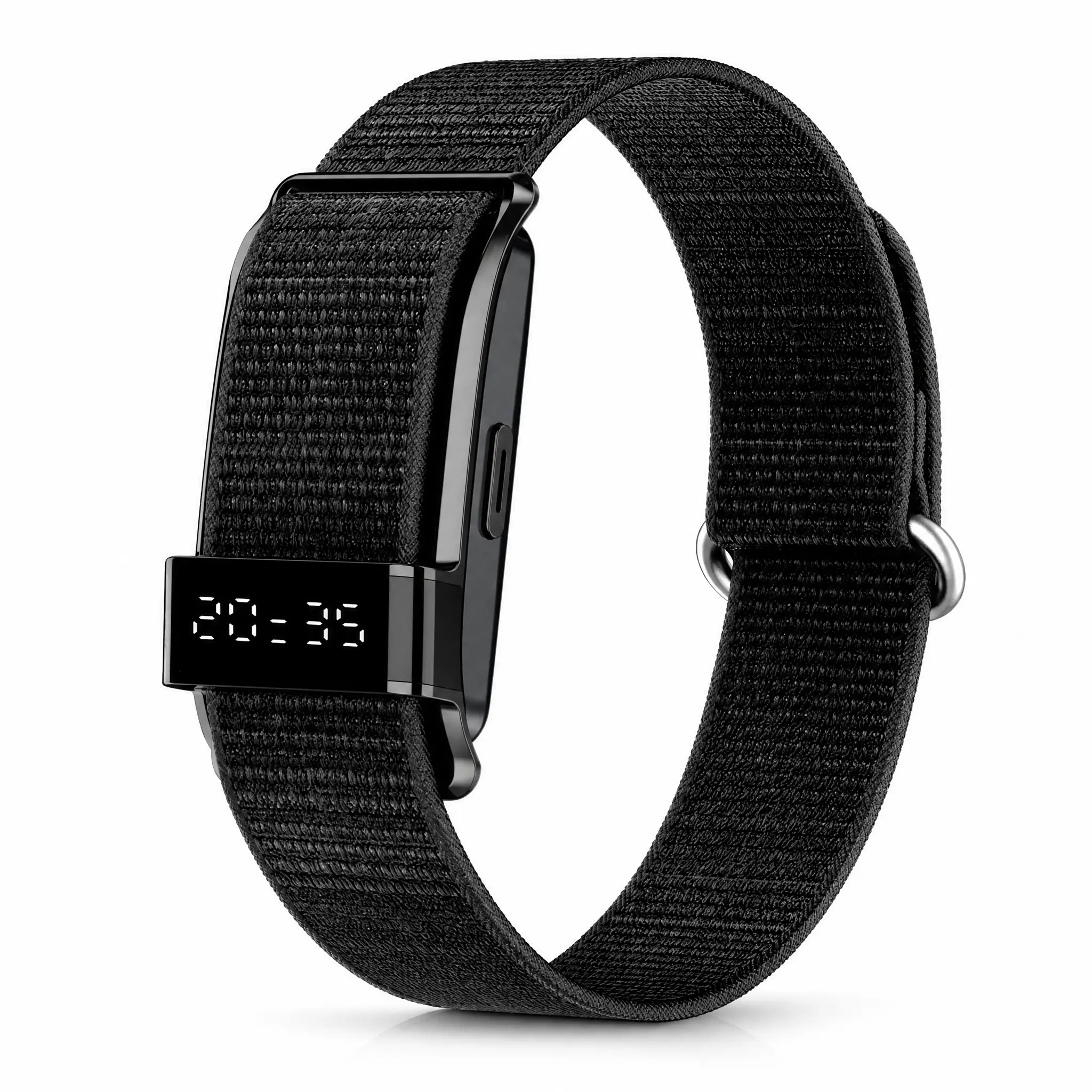 Analog-Digital Wrist-Based Monitor Fitness Tracker Smart Bracelet for Women & Men, Stylish Health Monitor Device with Multiple Sport Modes, iOS-Compatible Men's Health Device Wearable