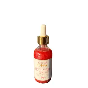 Cocoa Glow Collection Pretty Girl Skin Pink Shimmer Glow Body Oil – Hydrating Body Oil