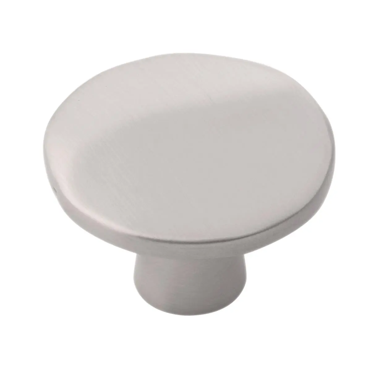 1.37 in. Dia. Willow Cabinet Knob - Satin Nickel