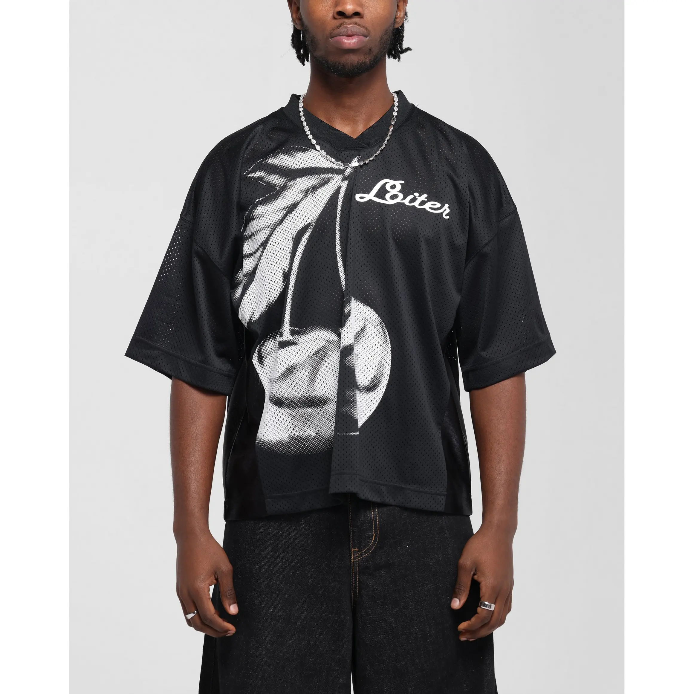 Loiter Cherry Jersey Black