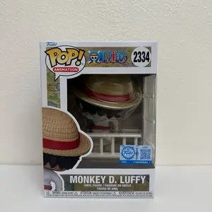 One Piece Straw Hat Pirates Monkey D. Luffy Funko Pop! Vinyl Figure #2334 - Entertainment Earth Exclusive