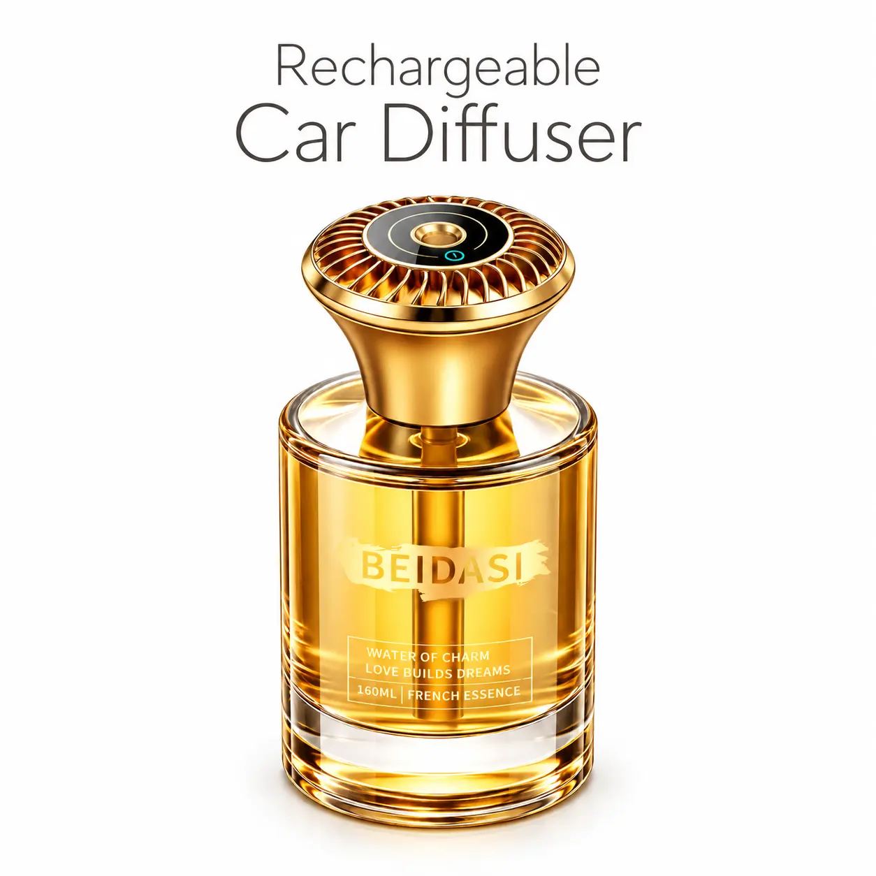 #toolupgrade, Rechargeable Car & Home Air Freshener Aroma Diffuser, 160mL (5.5 FL-Oz) & 450g Single Bottle, 4 Spray Modes, USB-C Charging, 6 Scent Options ,vehicle use