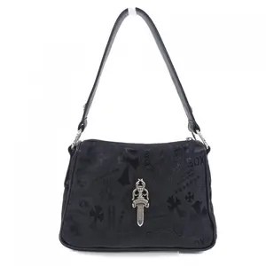 Pre-owned Chrome Hearts Nylon Shoulder Bags CHIKEN NUGGETS SML Leather Bag