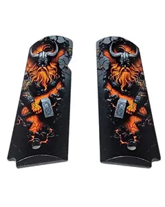 1911 Full-size ABS grips with Viking Printed Image