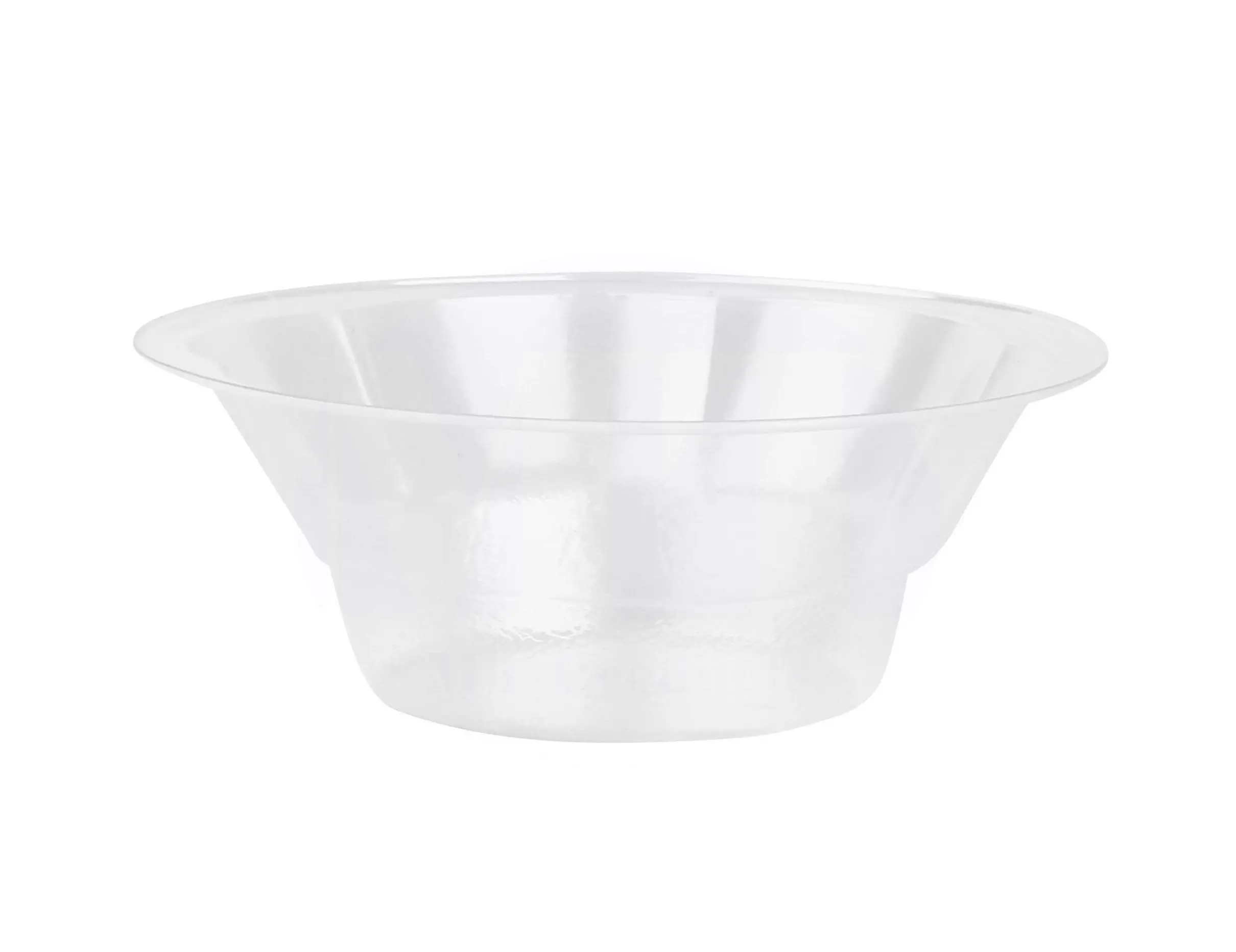 MT Products Clear Disposable Plastic Ice Cream Cups 8 oz - Pack of 75