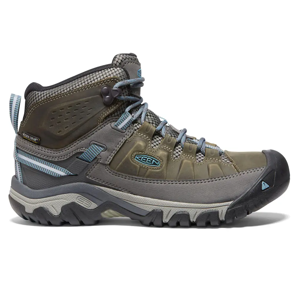 KEEN Womens Targhee Iii Waterproof Hiking Hiking Sneakers Shoes - Brown KEEN Womens Targhee Iii Waterproof Hiking Hiking Sneakers Shoes - Brown