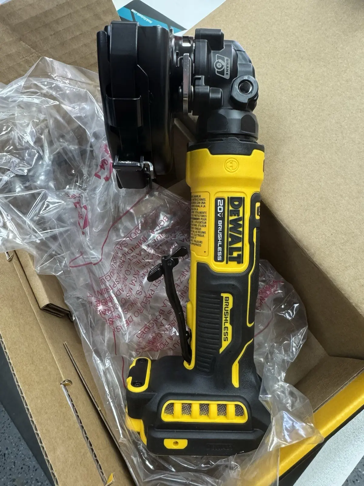 DeWalt Atomic Series DCG402B 4-1/2 Angle Grinder 20V Tool Only