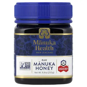 Manuka Health Raw Manuka Honey, UMF 10+, MGO 263+, 8.8 oz (250 g) Manuka Health Raw Manuka Honey, UMF 10+, MGO 263+, 8.8 oz (250 g)