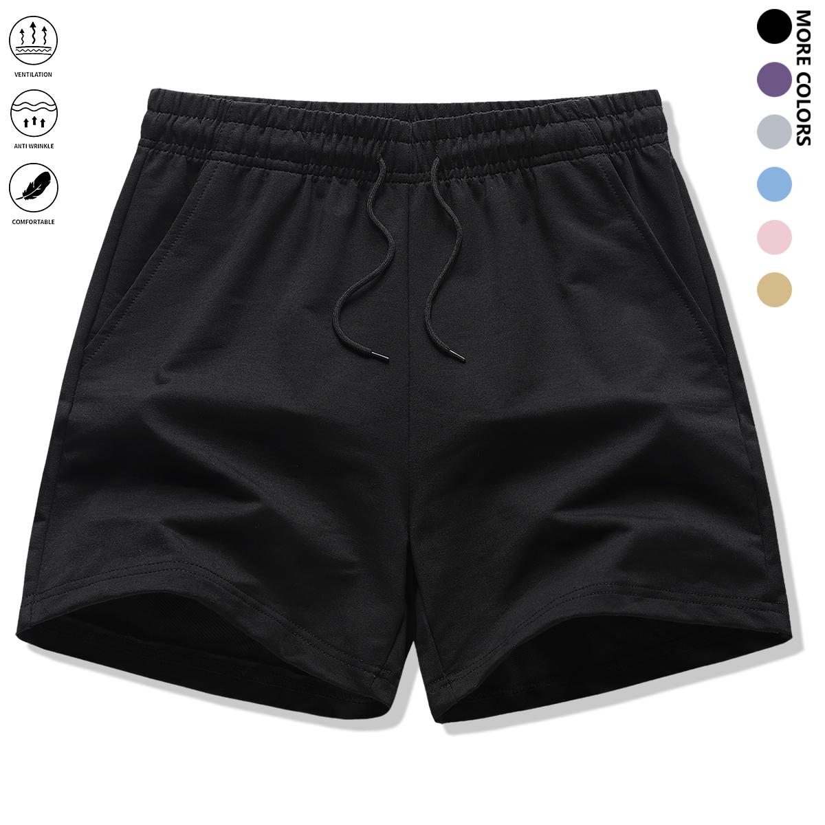 4-piece set: women’s shorts outfit, soft shorts with pockets, suitable for everyday workouts and casual outdoor activities; women’s shorts, summer bottoms