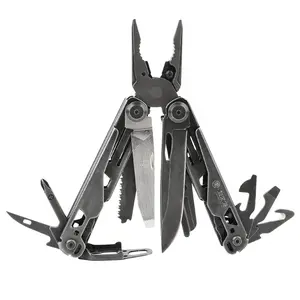 20-in-1 Full-Size, Versatile Multi-tool for DIY, Home, Garden, Outdoors or Everyday Carry (EDC), Black