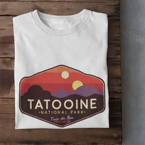 S Wars T Shirt, Tatooine Sunset T-Shirt, Men's & Women's Shirt, S Wars Shirt, Tatooine T-Shirt, Unisex, Luke Skywalker Shirt