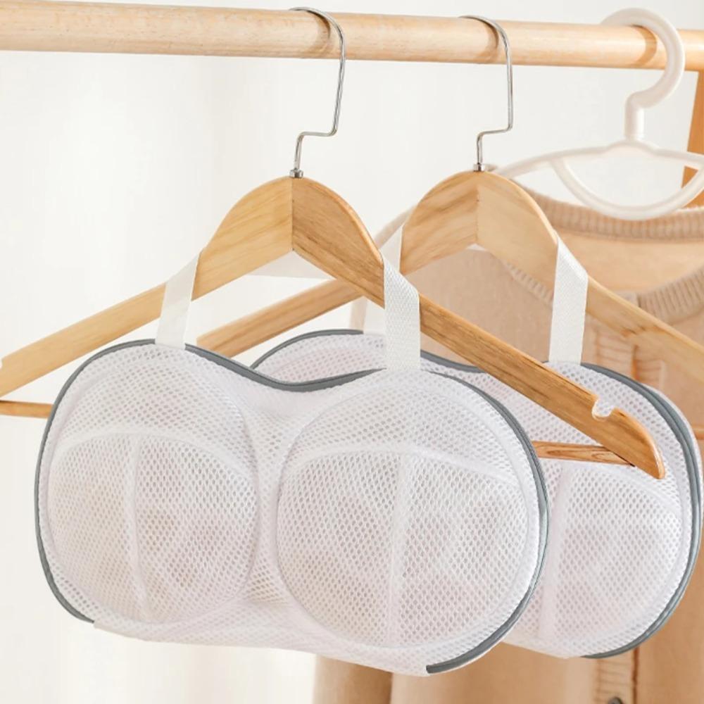 1pc Thickened Mesh Bra Laundry Bags – Protect Underwear, Prevent Deformation & Friction, Suitable for Washing Machines