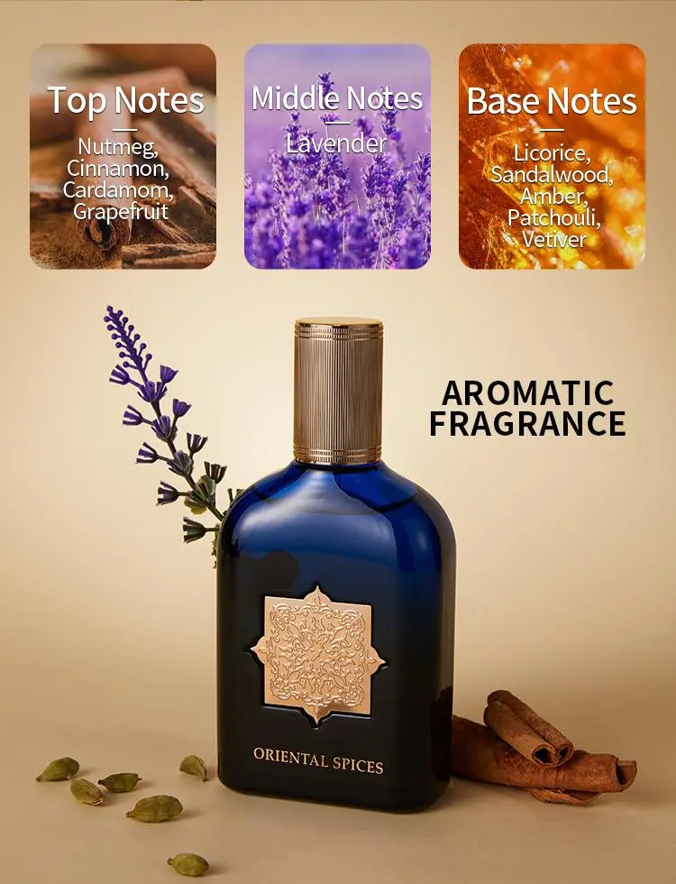 Oriental Spices for Unisex Eau de Parfum Spray, 3.4 Ounces