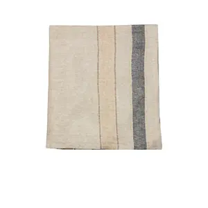 Parachute Heritage Linen Bed Cover in Natural, Warm Grey, Adobe & Russet