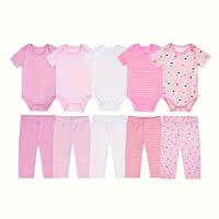 pink short sleeves 10pcs