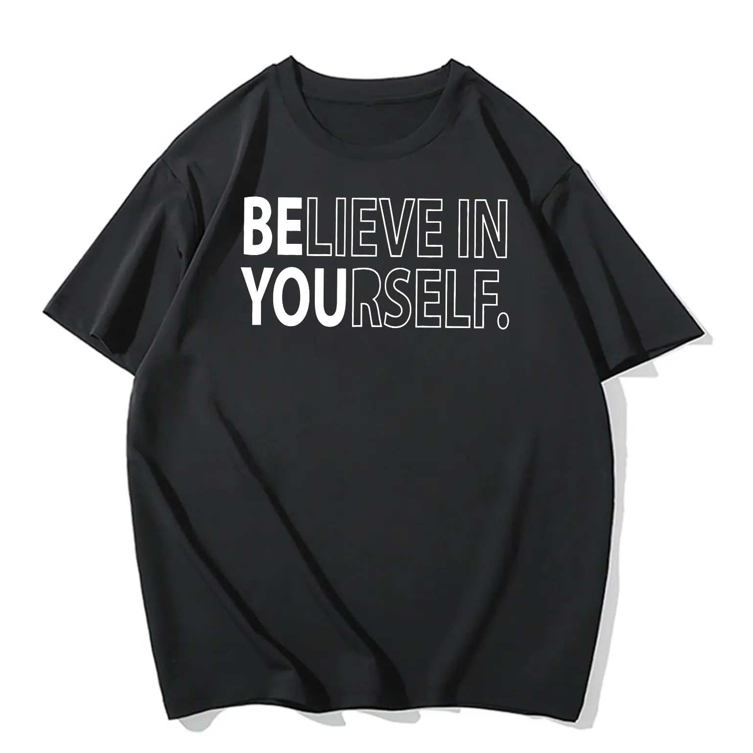Believe In Yourself Tshirt, Teacher T-shirt, Motivational tee, Inspirational Tshirt, Funny Positive T-shirt, Teacher Team tee, Proud Yourself Tshirt Fit Fabric Top Soft