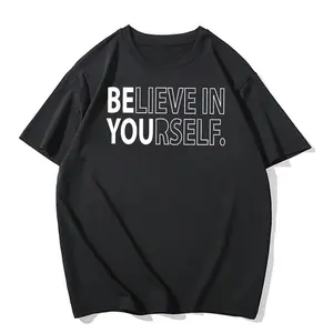 Believe In Yourself Tshirt, Teacher T-shirt, Motivational tee, Inspirational Tshirt, Funny Positive T-shirt, Teacher Team tee, Proud Yourself Tshirt Fit Fabric Top Soft