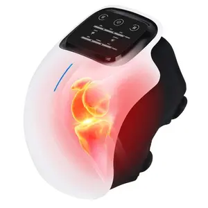 Portable Knee Massager, Rechargeable KneeMassage Machine for Summer Gift, VibrationKneading Machine for Muscle Relaxation,Comfort Lightweight Massage Machine