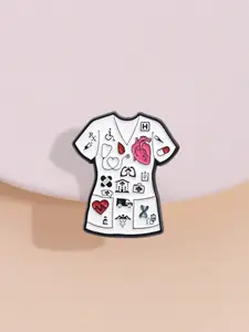 Nurse Badge Cartoon Pin Healing Hearts Style Medical ID Decoration, Ideal Nursing Student Gift, Graduation Present, Healthcare Theme Accessories