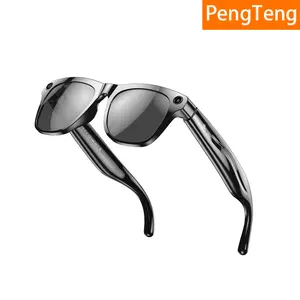 Camera smart glasses, 800W pixel camera+1920 * 1080P high-definition video recording, full recording from the first perspective, suitable for outdoor exploration and daily work recording