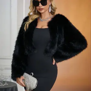 Long sleeves warm jacket for winter Coats Furry