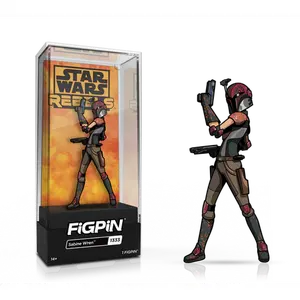 FiGPiN Star Wars Rebels Sabine Wren with Helmet #1333 eVend LE 1000 Exclusive