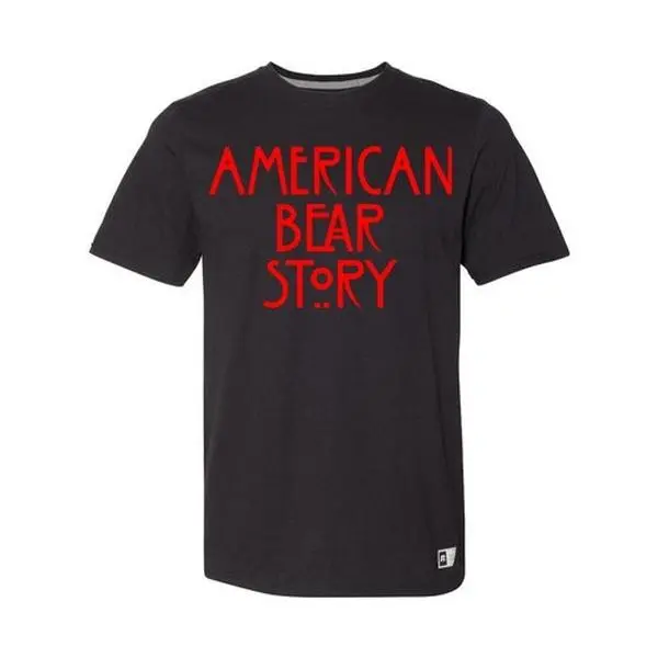American BEAR Story – T-shirt Bella + Canvas Ultra-Soft Casual Tee Menswear Unisex Top Cotton Man T-shirt