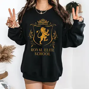 Royal Elite School Sweatshirt, Rina Kent Merch, Dark Romance Merch, Smut Readers Tee, Bookish Merch, Unisex T-Shirt, Sweatshirt, Hoodie, Gifts for Bookish