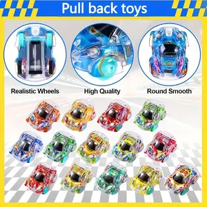 10pcs/20pcs Mini Pullback Car Set, Pullback Racing Toy Party Favors, Classroom Prizes, Suitable For Birthday, Party, Christmas Gifts, Rewards for Youngsters, Colors Randomly