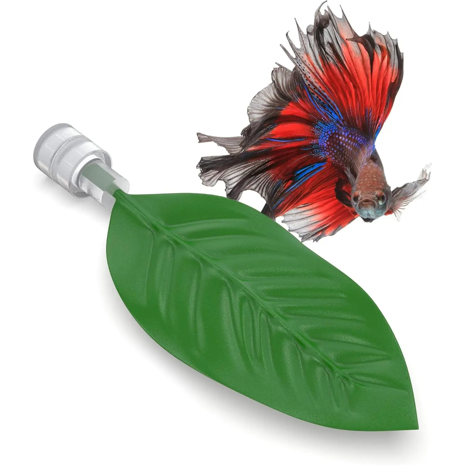 Magnetic Betta Leaf Hammock Bed for Aquariums and Fish Tanks (2-Pack)