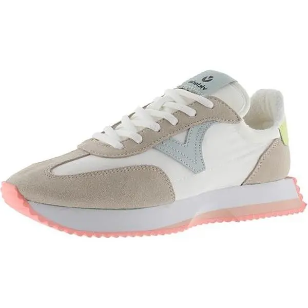 Victoria Women's Cosmos Suede & Nylon Neon Sneaker